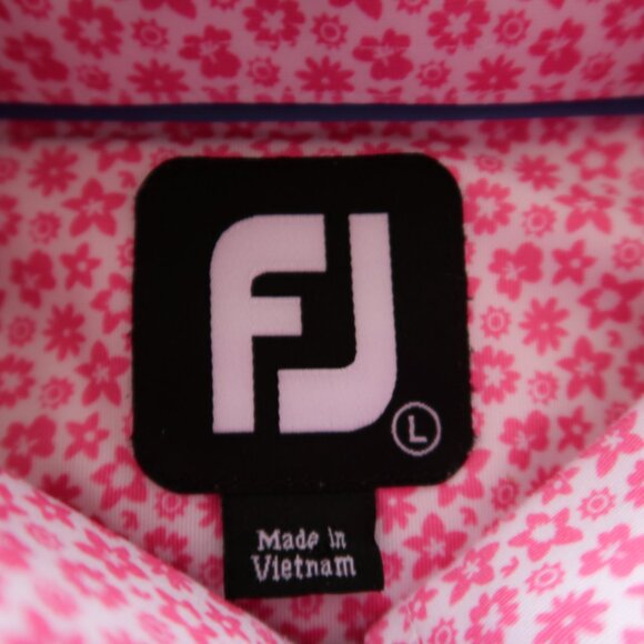 FootJoy Magenta Champions Cup Performance Stretch Polo (L) OMG! ⛳️ - Picture 11 of 11